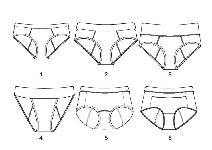 period brief style period brief style
